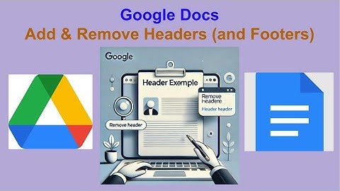Google Doc Header and Footers