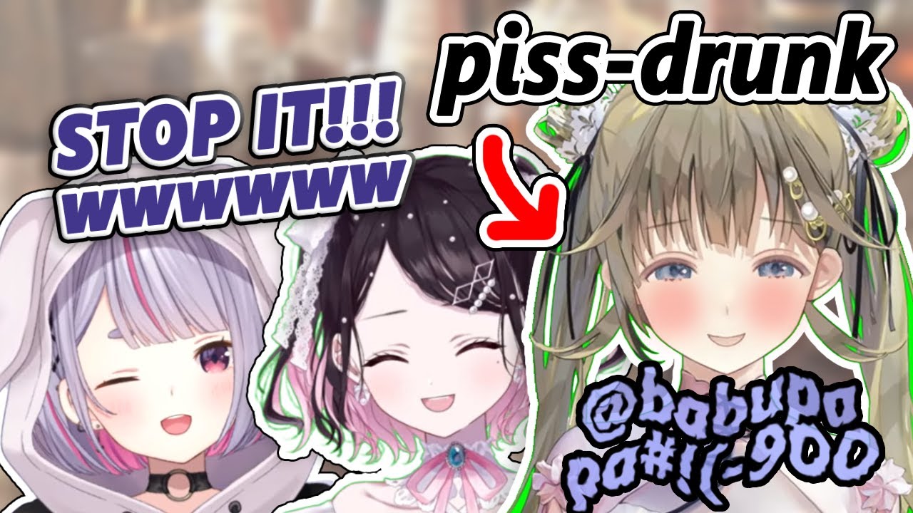 Intoxicated Hanabusa raids Mimi's stream and shenanigans ensue [VSPO] ENG SUB