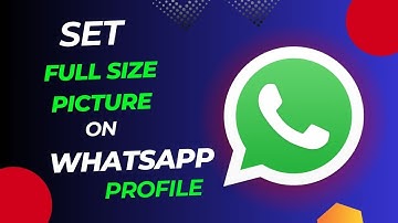How To Fit Full Picture in WhatsApp Profile Photo 2025 (No Cropping)