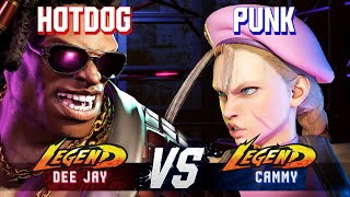 SF6 ▰ HOTDOG29 (Dee Jay) vs PUNK (Cammy) ▰ High Level Gameplay