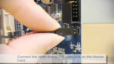 Connecting Two GeoVision GV-900A Cards