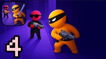 Stealth Master – Gameplay Walkthrough Part 4 – Top Secret Ninja Missions (iOS, Android)