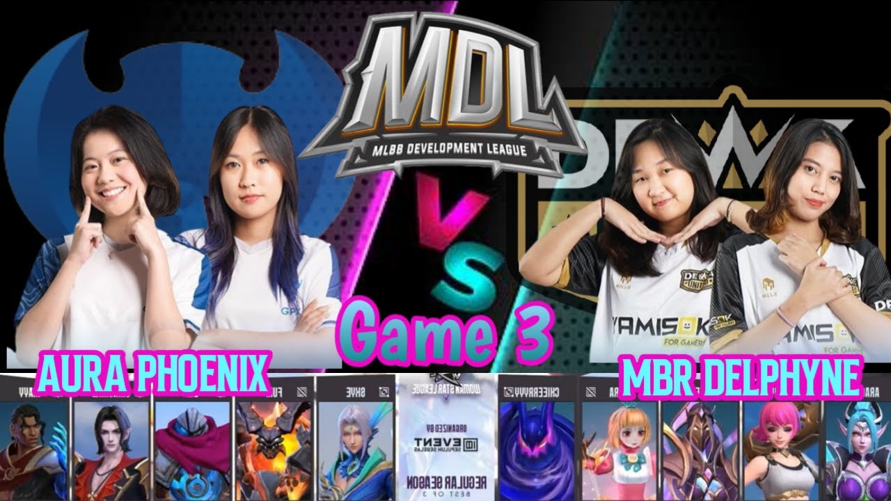 GPX BASRENG vs DEWA UNITED EVE | GAME 3 | Woman Star League [WSL] Week 3 Day 1 | WSL Season 5 | 2022