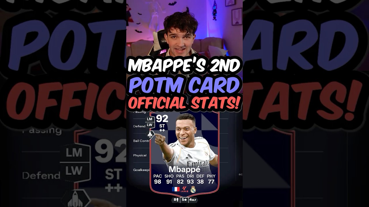 🇫🇷MBAPPE'S OFFICIAL 2nd POTM CARD HAS BEEN LEAKED!🤯