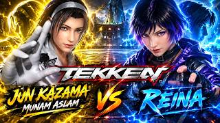 JUN KAZAMA VS REINA TEKKEN 8