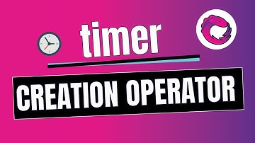 13. RXJS - The timer operator - Emit after certain date/time | (Hindi)