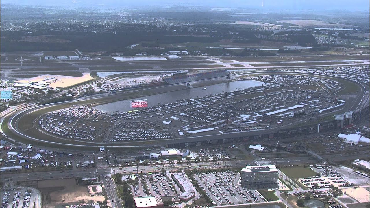 Tax Slayer | Banner Towing | Daytona Speedway | Van Wagner Aerial