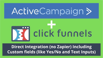 ClickFunnels ActiveCampaign Integration with Custom Fields Tutorial