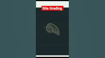 Grading of Inlet Portal Using Feature Lines in autocad Civil 3d | Site Grading Plan