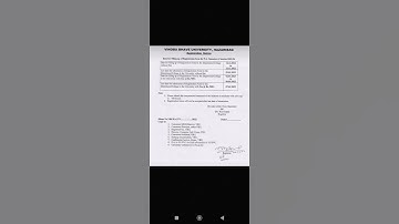 VBU registration form filling date session (2022-2024)