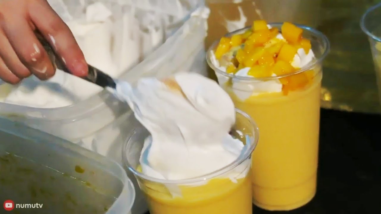 Creamy Mango Shake Philippines Street Food YouTube
