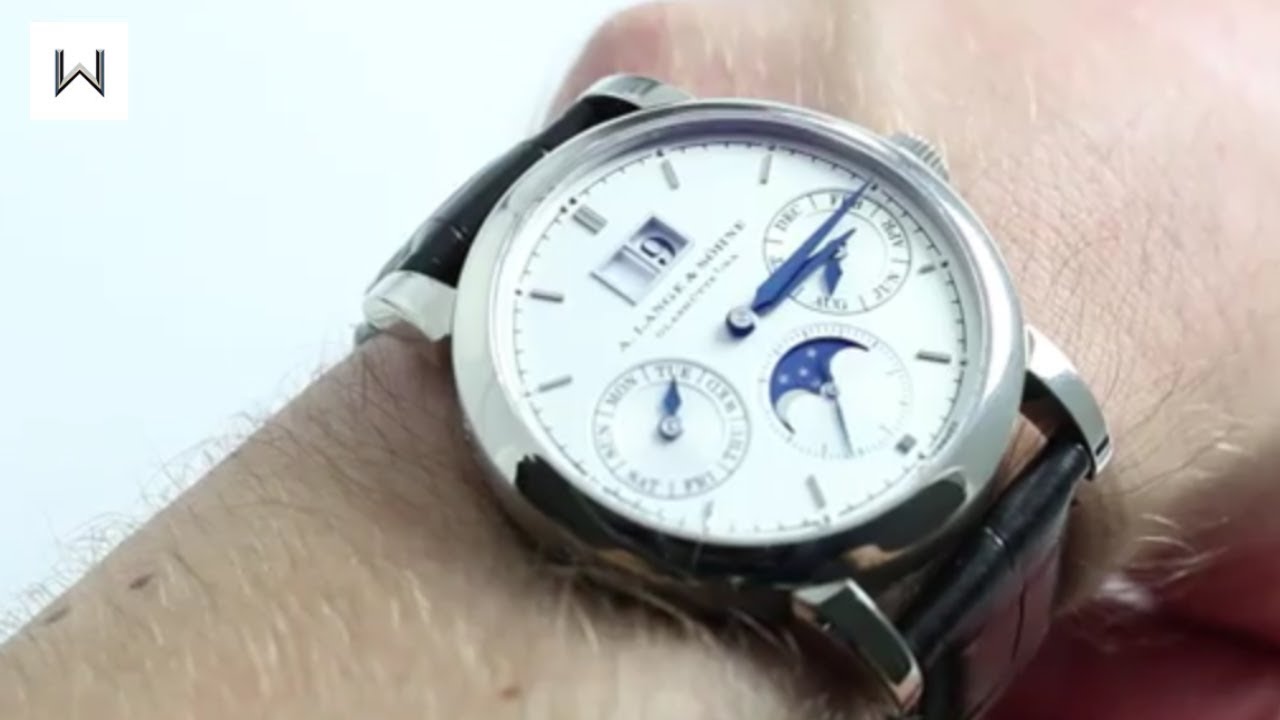A Lange Sohne Saxonia Annual Calendar 330 026 Luxury Watch Review Youtube