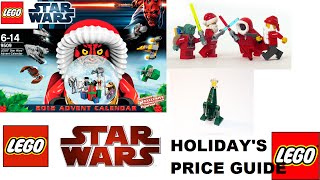 lego wars star christmas rare holiday minifigures guide