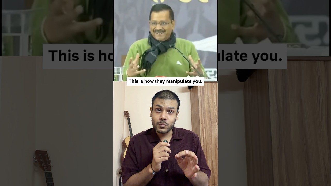 This is how politicians manipulate you. #shorts