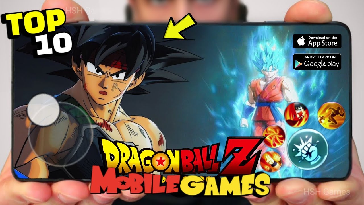 10 Best DRAGON BALL Games for Android & iOS (NO EMULATOR) OFFLINE