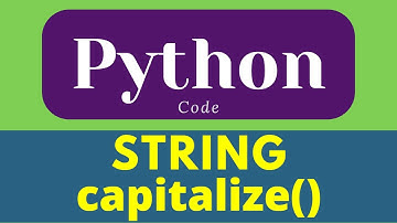 capitalization() | string in python | Program in Python |  Python-String #shorts  #python #ytshorts