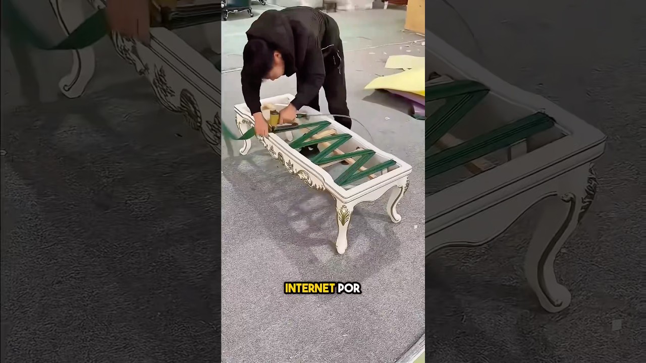 Habilidades de fabricación de sofás de lujo que te dejarán boquiabierto 🤯