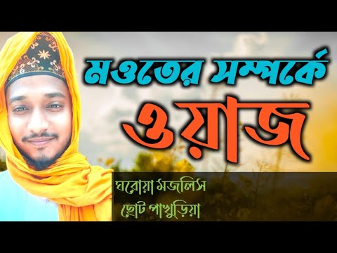 মৃত্যুর ওয়াজ/ Md Khairul Minar Qadri/ মওতের সম্পর্কে ওয়াজ/