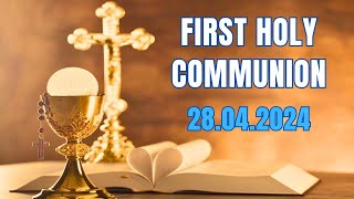 First holy communion mass l 28.04.2024 @our lady of mercy church -Panir