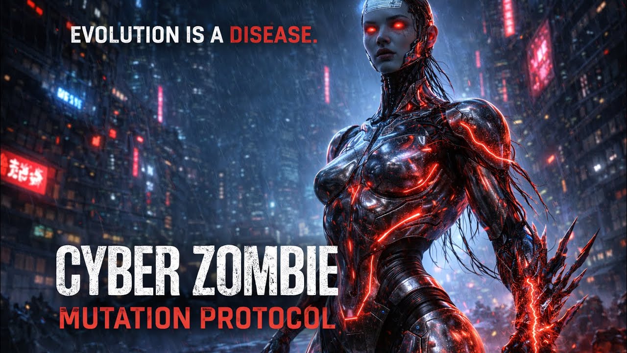 CYBER ZOMBIE – Mutation Protocol | Dark Industrial Rap Anthem (Official Music Video)