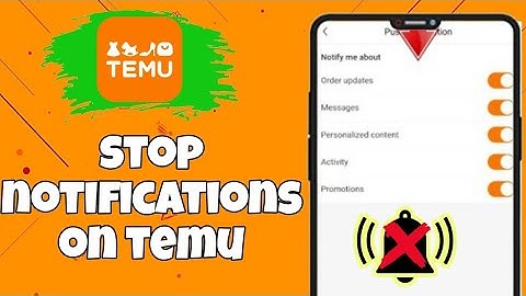 How to Instantly Stop Annoying Temu Notifications 2025!