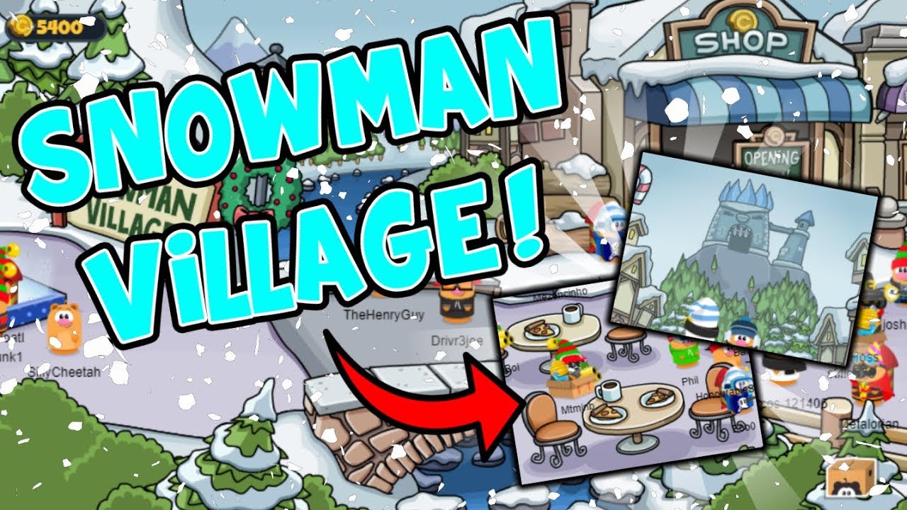 Box Critters - ITEM SHOP & SNOWMAN VILLAGE ROOM! - YouTube