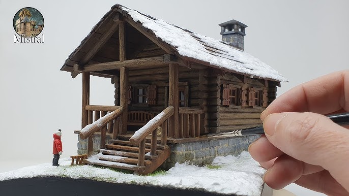  SainSmart Jr. DIY Miniature House Kit, Wooden Tiny Ice