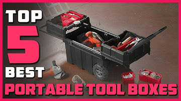 Best Portable Tool Boxes to Buy in 2023 - Top 5 Review