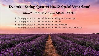 Dvorak – String Quartet No.12 Op.96 ‘American’