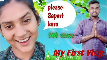 My First Vlog Video 🙏On YouTube #shivanikumariofficial  #activerahul