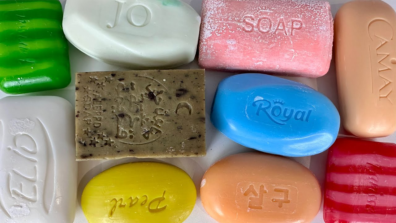 ASMR Carving soap. Soothing cutting soap. ASMR Soap.