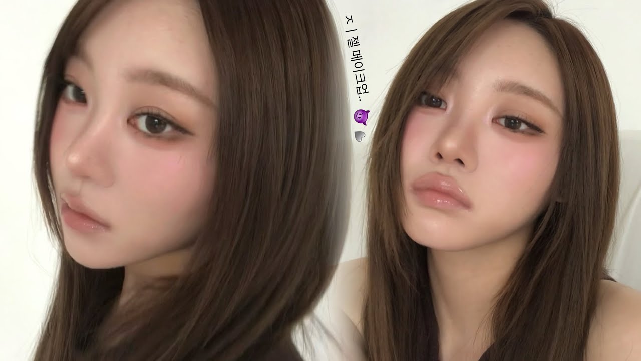 드디어 지젤 메이크업 낋여왔습니다✨                                                   근데 번따썰을 곁들인,,,