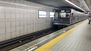 大阪メトロ四つ橋線23系23612f なんば駅 #大阪メトロ