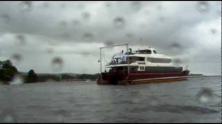 Waterski record run Australia Day Strahan 2012.v1.wmv
