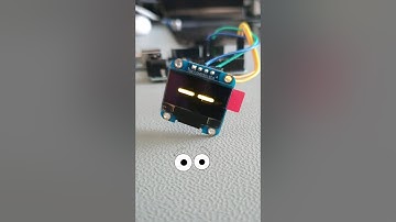 Moving eyes 0.96 OLED #oled #eyes #eye #moving #electronic #project