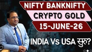 Nifty Prediction and Bank Nifty Analysis for Monday | 15 June 26 | Bank NIFTY Tomorrow