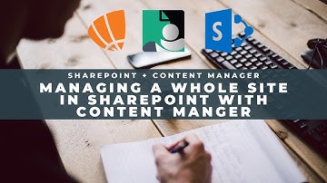 Managing a whole site in SharePoint with Content Manger 2020