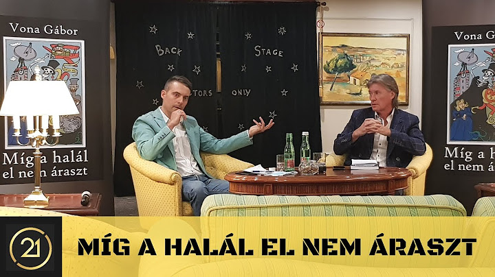 Míg a halál el nem áraszt / Budapesti könyvpremier