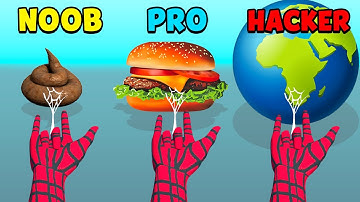 NOOB vs PRO vs HACKER - Bad Spider Thief