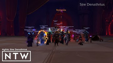 NTW vs. Mythic Sire Denathrius (Holy Paladin) - CUTTING EDGE ACHIEVED !