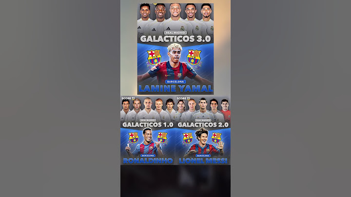 Barcelona only need 1 player to stop Real Madrid's Galacticos🔥😱
