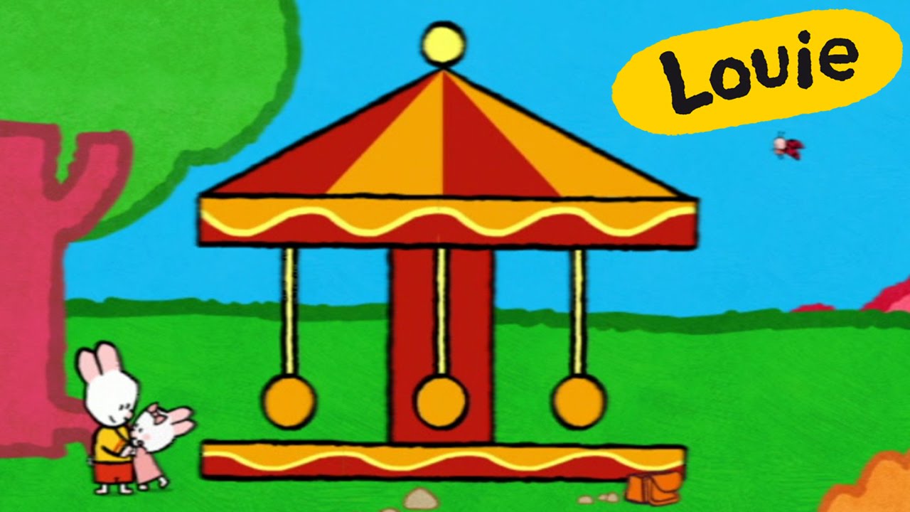 Carrusel - Louie dibujame un carrusel | Dibujos animados para niños -  thptnganamst.edu.vn