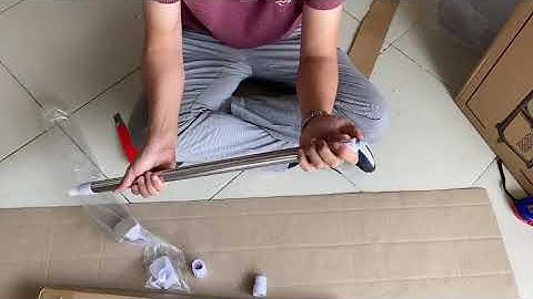 Cách sửa chữa thanh treo đa năng không cần khoan