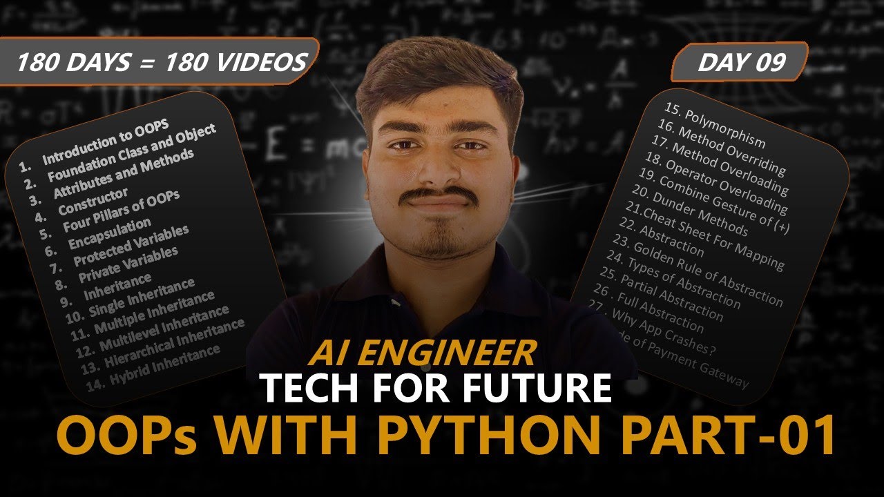 AI Engineer Course | "OOPs with Python" Part 01 DAY 09!!!! - YouTube