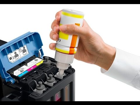 Video: How To Refill Ink In A Canon Printer