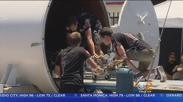 Students Race Their Pods On Hyperloop Test Track