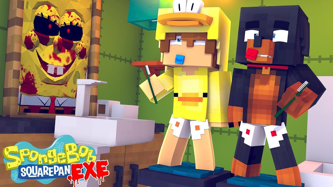Minecraft - SPONGEBOB.EXE WANTS REVENGE AT THE BABIES HOUSE !! - YouTube
