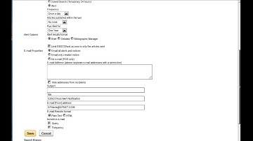 Save Search Results in CINAHL