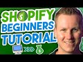 Shopify Tutorial For Beginners | Create A Webshop From Scratch