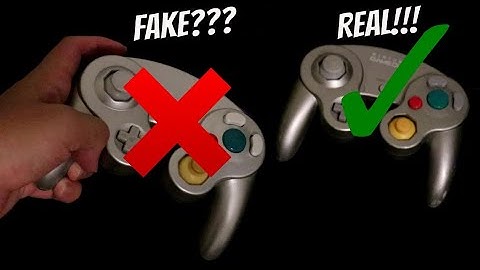 How to Spot a Fake GameCube Controller